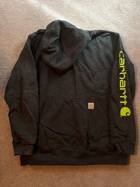 Used Men’s Grey Carhartt Hoodie Size Large